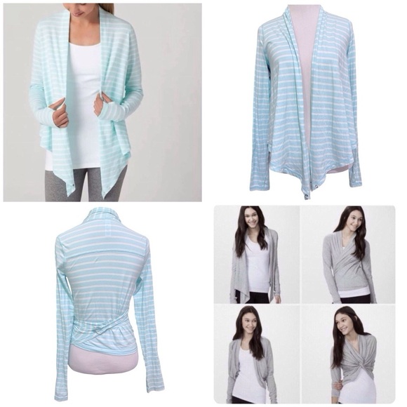 Ivivva by Lululemon Four's A Charm Wrap Cardigan Size 10 - Picture 1 of 10